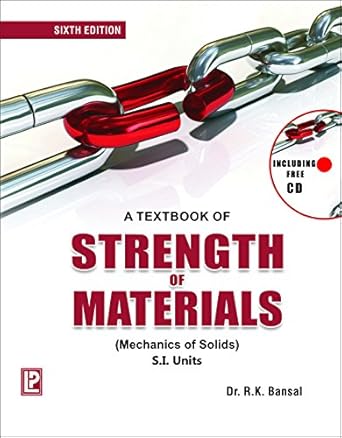 a textbook of strength of materials 7th edition dr r k bansal b0773d7f49, 978-8131808146