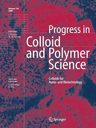 colloids for nano and biotechnology 2008th edition zoltan horvolgyi ,eva kiss 354085133x, 978-3540851332