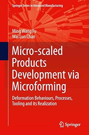 micro scaled products development via microforming deformation behaviours processes tooling and its