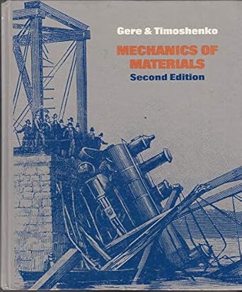 mechanics of materials 2nd edition james m gere 0534030998, 978-0534030995