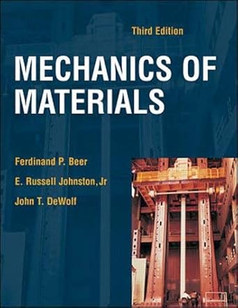 mechanics of materials 3rd edition ferdinand pierre, dewolf e russell beer ,e russell johnston jr ,john t