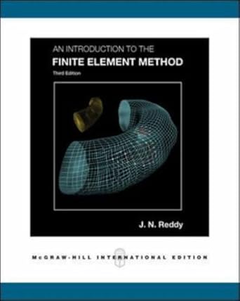 an introduction to the finite element method 3rd edition j n reddy 0071244735, 978-0071244732