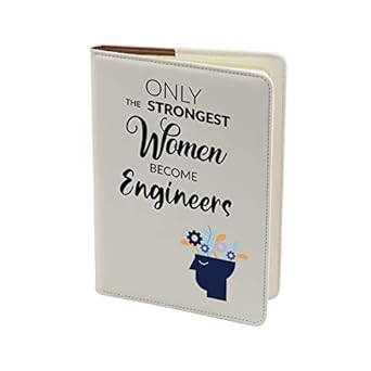 gzrlyf female engineer journal notebook cover engineering notebook engineer student graduation gifts engineer