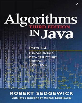 algorithms in java parts 1 4 1st edition robert sedgewick b003ktmwdq, 978-0321623973