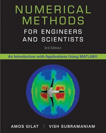 numerical methods for engineers and scientists an introduction with applications using matlab 1st edition