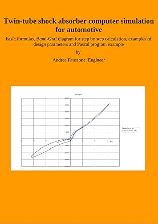 twin tube shock absorber computer simulation for automotive basic formulas bond graf diagram for step by step