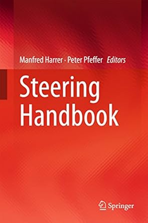 steering handbook 1st edition manfred harrer ,peter pfeffer b01hjbgdxa, 978-3319054490