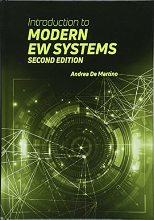 introduction to modern ew systems 2nd edition andrea de martino 1630815136, 978-1630815134