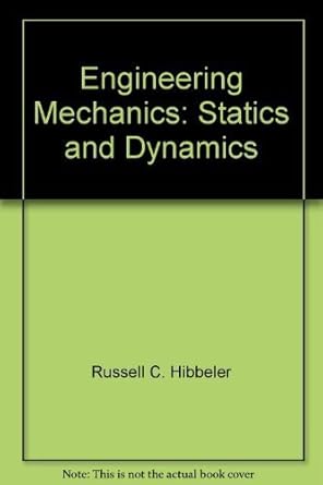 engineering mechanics statics and dynamics/book and 2 discs 7th/bk&dsk edition r c hibbeler 0023547618,