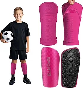 shin guards soccer kids 2025 version high density foam soccer shin guard with sleeves shin protective pads