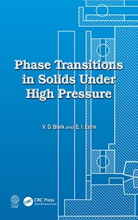 phase transitions in solids under high pressure 1st edition vladimir davydovich blank ,emmanuel isakovich