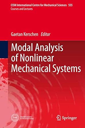 modal analysis of nonlinear mechanical systems 2014th edition gaetan kerschen 3709117909, 978-3709117903