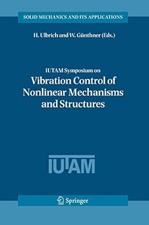 iutam symposium on vibration control of nonlinear mechanisms and structures proceedings of the iutam