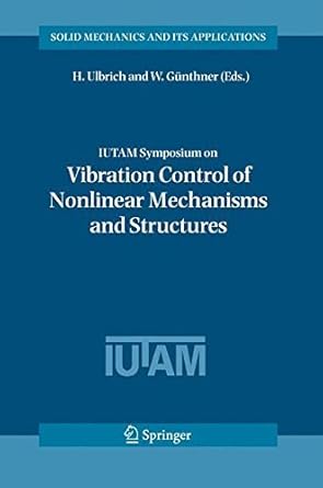iutam symposium on vibration control of nonlinear mechanisms and structures proceedings of the iutam