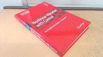 nonlinear vibration with control for flexible and adaptive structures 1st edition david wagg b00ez1fj7e