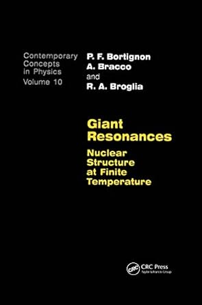 giant resonances 1st edition bortignon b001jo92z0, 978-1351444897