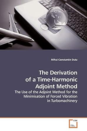 the derivation of a time harmonic adjoint method the use of the adjoint method for the minimisation of forced
