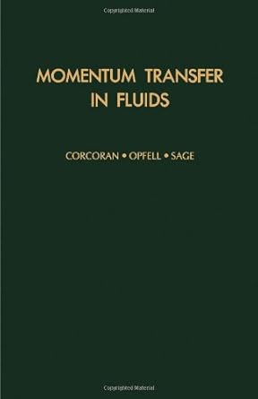 momentum transfer in fluids text is free of markings edition wm h corcoran 0121880508, 978-0121880507