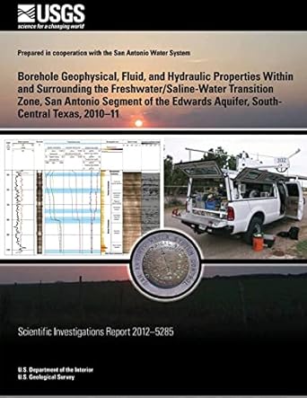 borehole geophysical fluid and hydraulic properties within and surrounding the freshwater/saline water