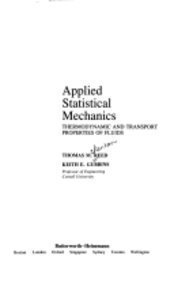 applied statistical mechanics thermodynamic and transport properties of fluids 1st edition thomas m reed