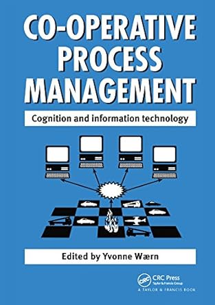 cooperative process management cognition and information technology 1st edition y waern b0dhsl8hpk,