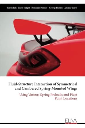 fluid structure interaction of symmetrical and cambered spring mounted wings using various spring preloads