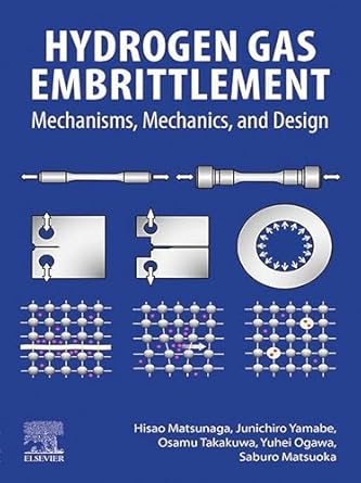 hydrogen gas embrittlement mechanisms mechanics and design 1st edition hisao matsunaga ,junichiro yamabe