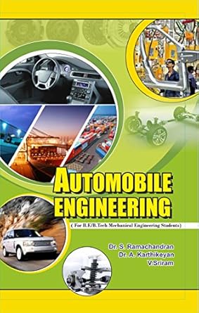 automobile engineering 2nd edition ramachandran s ,karthikeyan a ,sriram v b01clphyo6