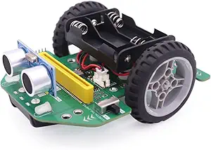 smart robot car for microbit v2 smart coding car robot starter kit for students beginners with programming