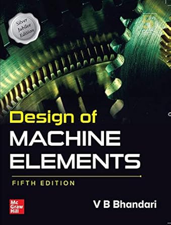 design of machine elements 1st edition v b bhandari 9390177472, 978-9390177479