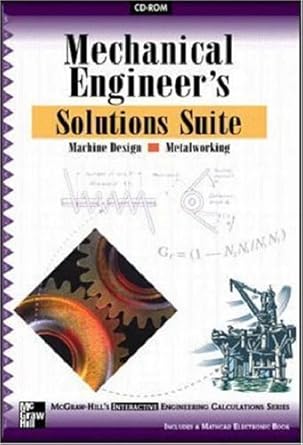 mechanical engineers solutions suite for machine design and metalworking 1st edition mcgraw hill 0079137245,