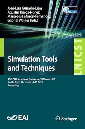 simulation tools and techniques 15th eai international conference simutools 2023 seville spain december 14 15