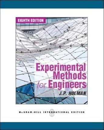 experimental methods for engineers by j p holman j p holman 1st edition jack p holman b01n6kso4o