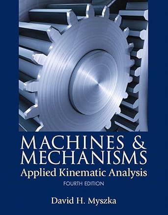 machines and mechanisms applied kinematic analysis 1st edition david h myszka b001iu123k, 978-0132709750