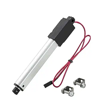 3 inch 3 stroke micro linear actuator dc 12v 42 2lbs/188n speed 0 2 /sec with mounting brackets for robotics