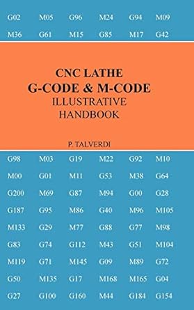 cnc lathe g code and m code illustrative handbook 1st edition patrick talverdi 055764836x, 978-0557648368