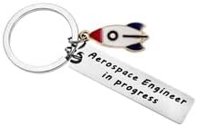funny aerospace engineer gift keychain graduation gift engineer jewelry gift christmas birthday retirement