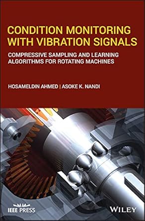 condition monitoring with vibration signals compressive sampling and learning algorithms for rotating