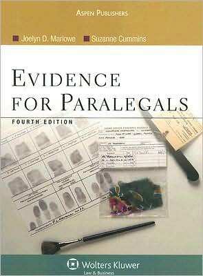 evidence for paralegals by j d marlowe s cummins 4th edition s cummins j d marlowe b004k657bw