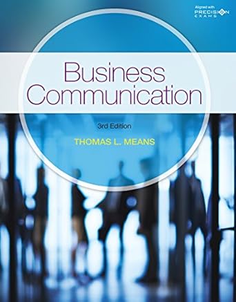 business communication 003rd edition thomas means b07bgtwgrj, 978-1337670333