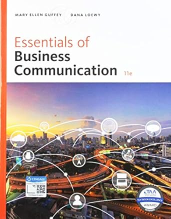 bundle essentials of business communication 11th + mindtap business communication 1 term printed access card