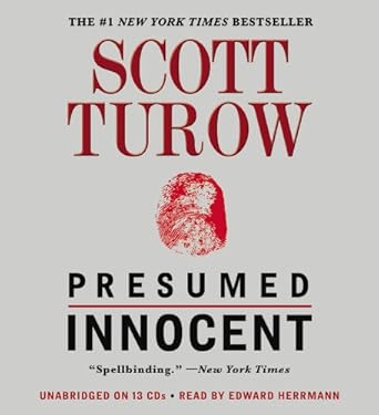 presumed innocent unabridged edition scott turow ,edward herrmann 1607883767, 978-1607883760