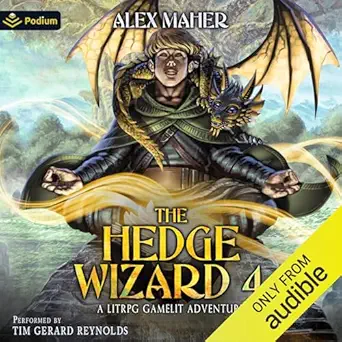 the hedge wizard 4 the hedge wizard book 4 1st edition alex maher ,tim gerard reynolds ,podium audio