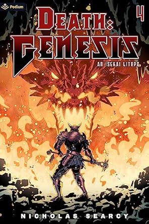 death genesis 4 an isekai litrpg 4th edition nicholas searcy 1039425348, 978-1039425347