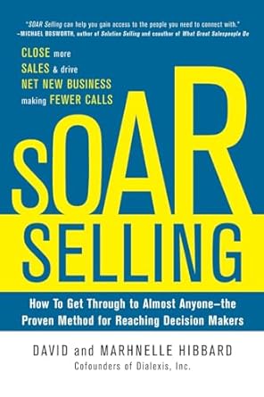 soar selling 1st edition david hibbard 1265856141, 978-1265856144