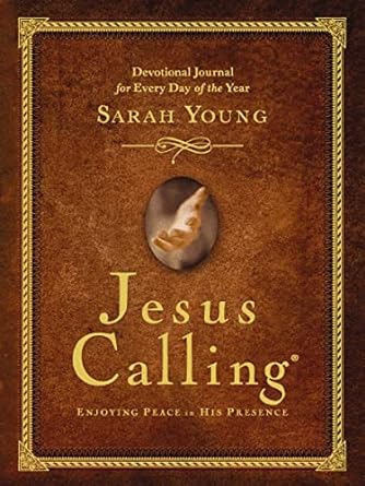 jesus calling devotional journal for every day of the year with scripture references enjoying peace in his