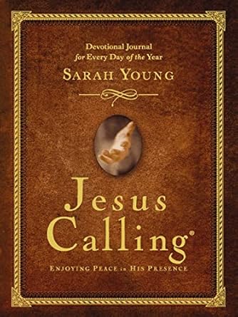 jesus calling devotional journal for every day of the year with scripture references enjoying peace in his