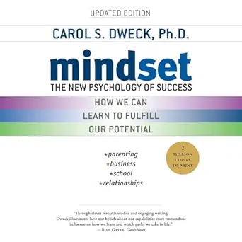 mindset the new psychology of success 1st edition carol s dweck phd ,bernadette dunne ,random house audio