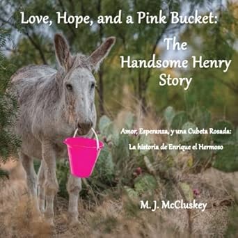 love hope and a pink bucket the handsome henry story 1st edition m j mccluskey b0bq9rt6sw, 979-8370842979