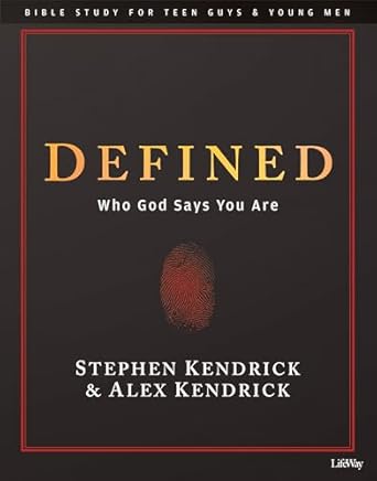 defined teen guys bible study leader kit who god says you are leaders guide edition alex kendrick ,stephen
